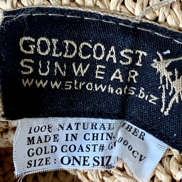 100% natural fiber Goldcoast Sun wear